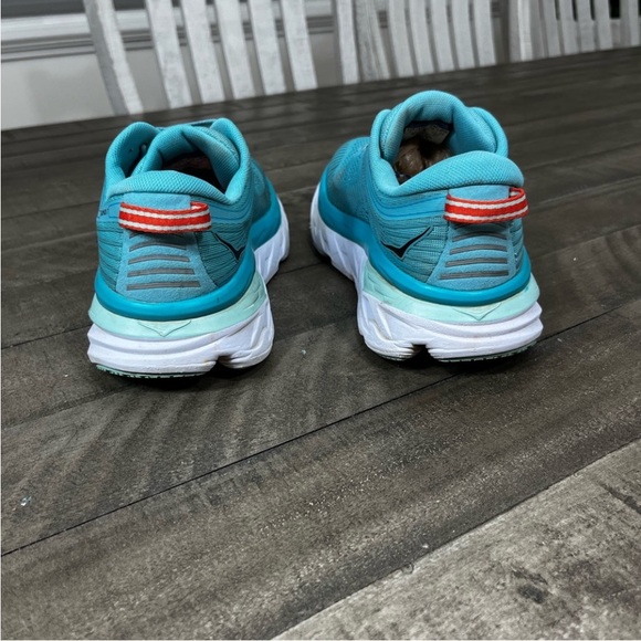 Hoka One One Aqua Athletic Sneakers Sz 7 - Picture 4 of 6